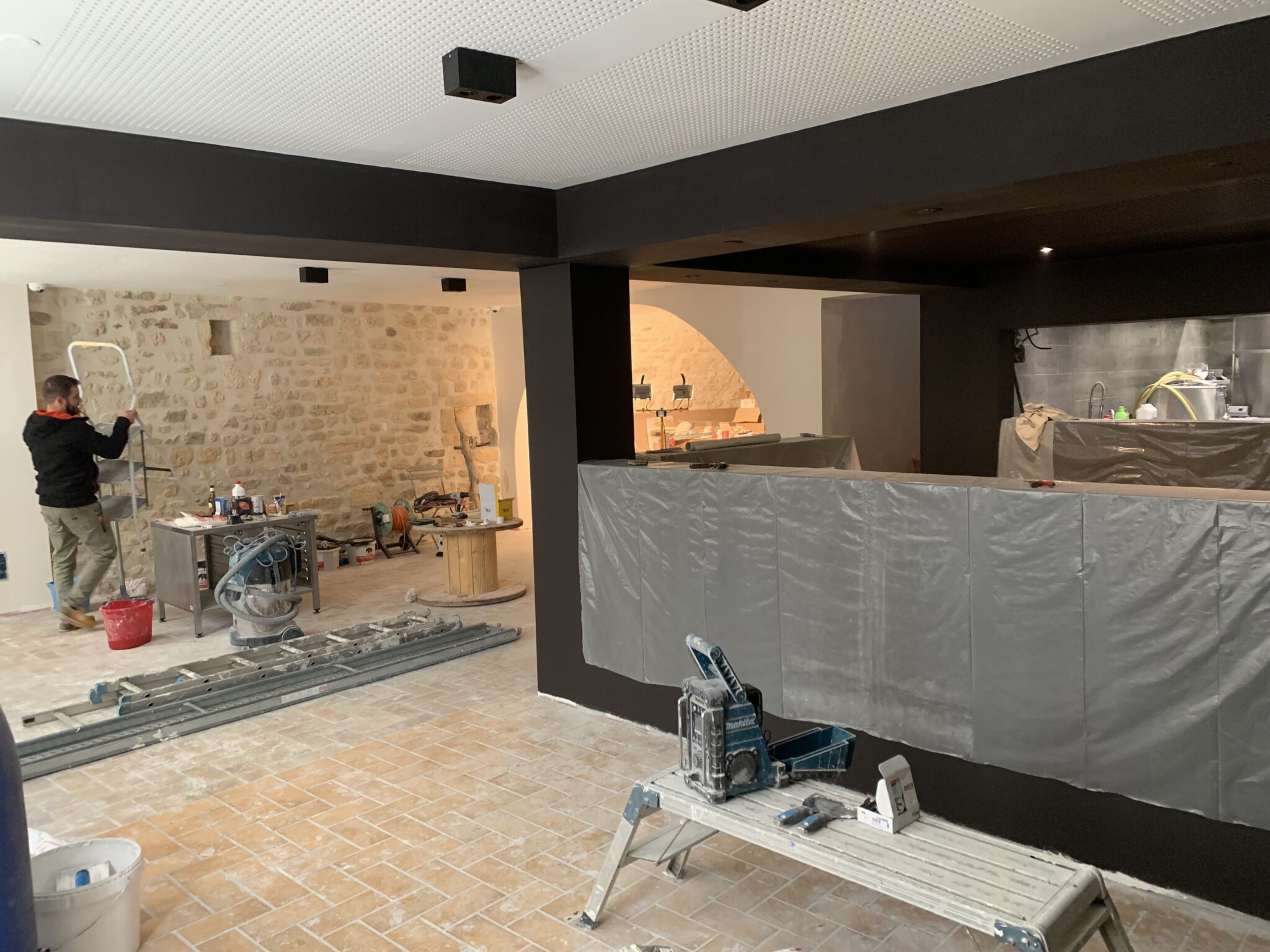 Restaurant « L’Alcove »Saint Restitut 26 Modulign Interior