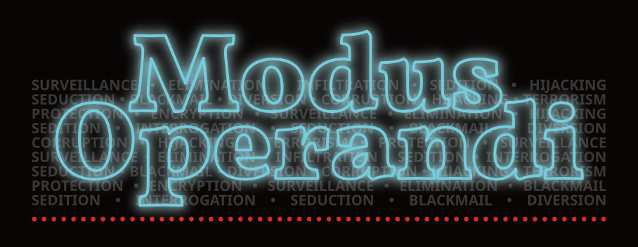 Optional Disadvantages and Skills • Top Secret/S.I. • Modus Operandi