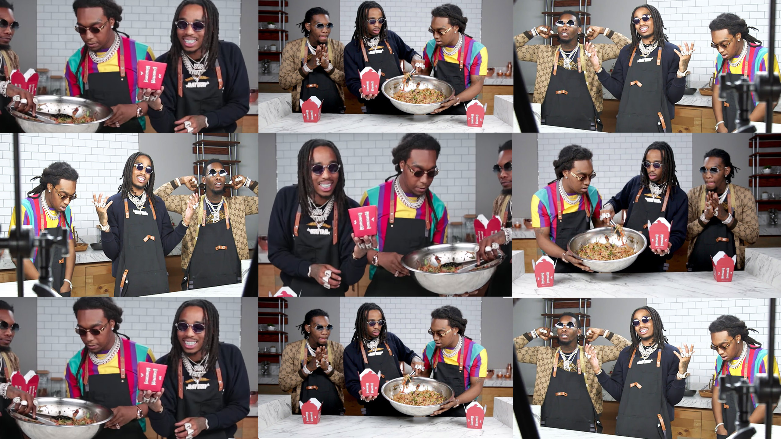 Chez Tasty, les Migos cuisinent leur morceau "Stir Fry"