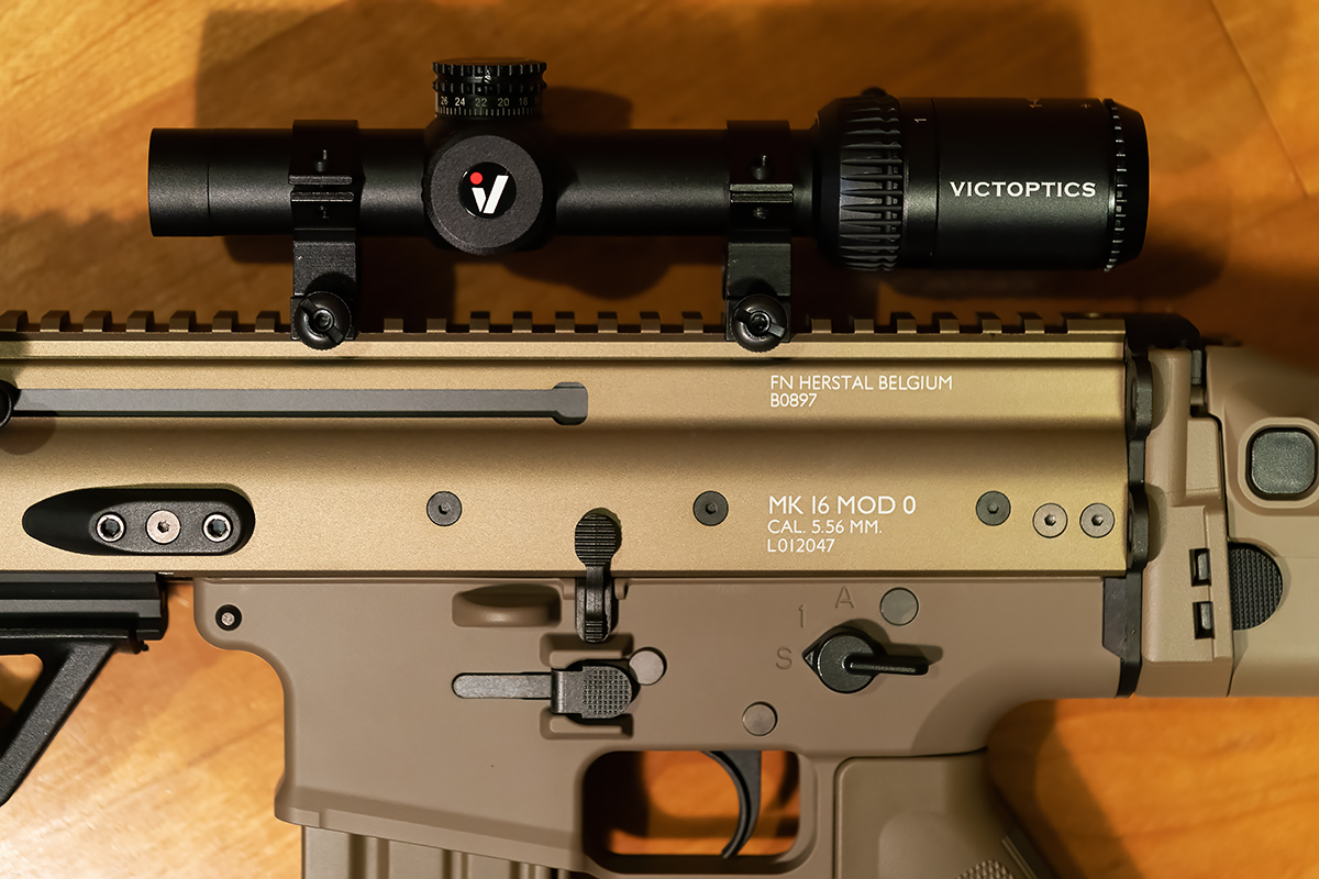 Vector Optics Victoptics ZOD 14x20IRとサイレンサー 燃えABLEタイプ