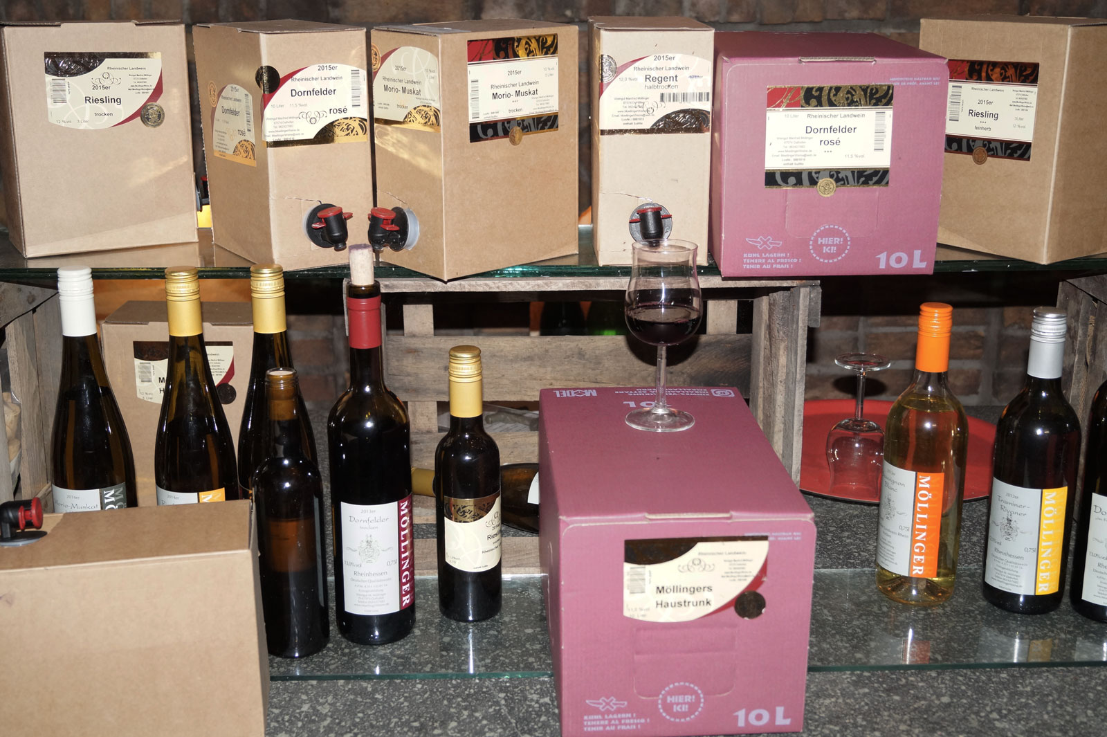 Bag in Box Weine Weingut Neuhof, Manfred Möllinger Osthofen