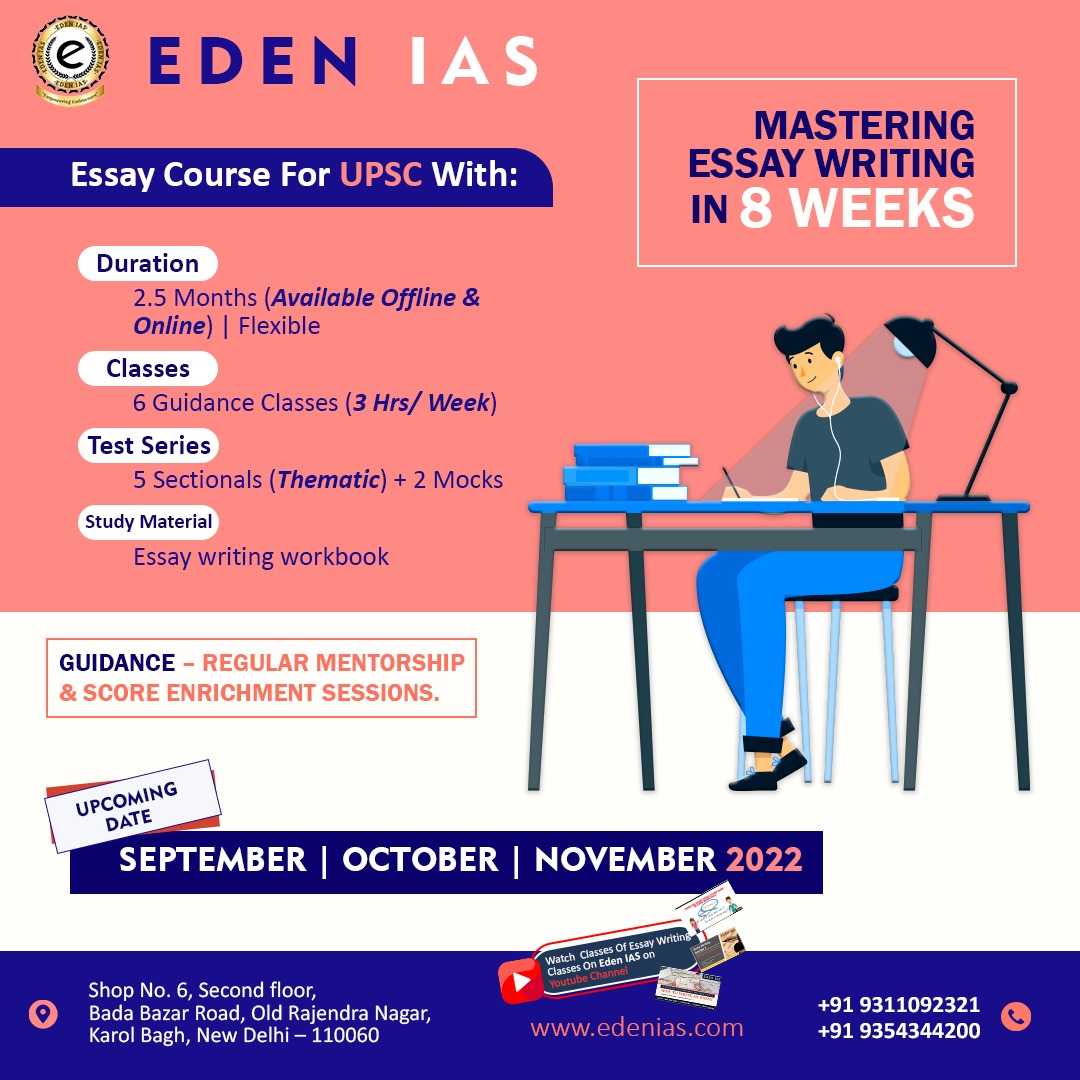 Essay writing courses for UPSC Tips to follow