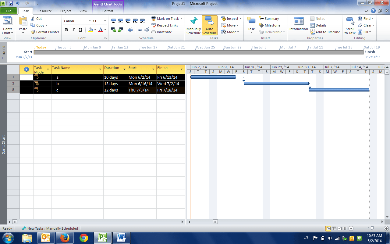 How to export Gantt chart from MS-Project 2010 – Mohammed M. Alani