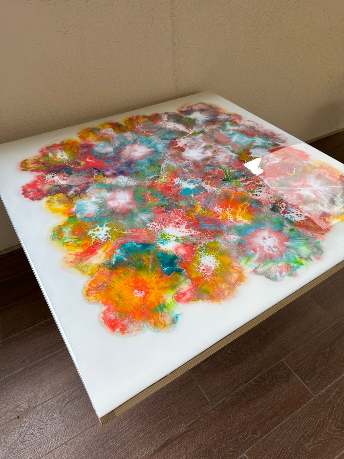 ‘Eden’ Resin Art on Wood Panel Mohanima