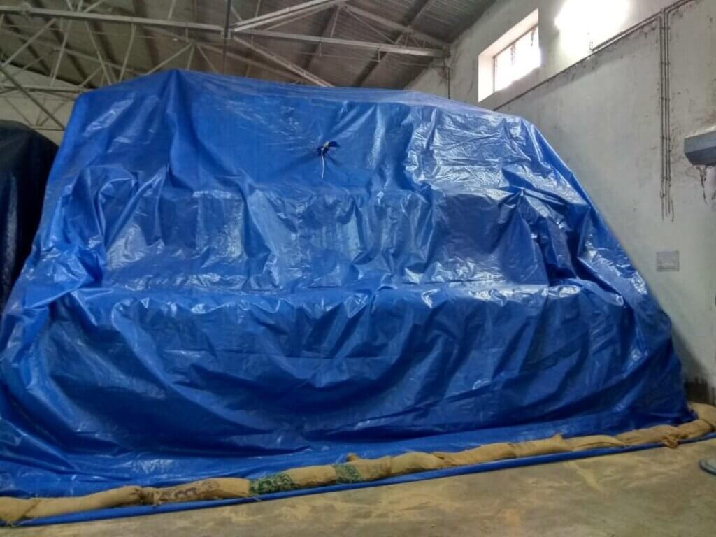 Silpaulin Fumigation Plastic Sheets Fumigation Tarpaulin Cover Silpaulin Tarpaulin
