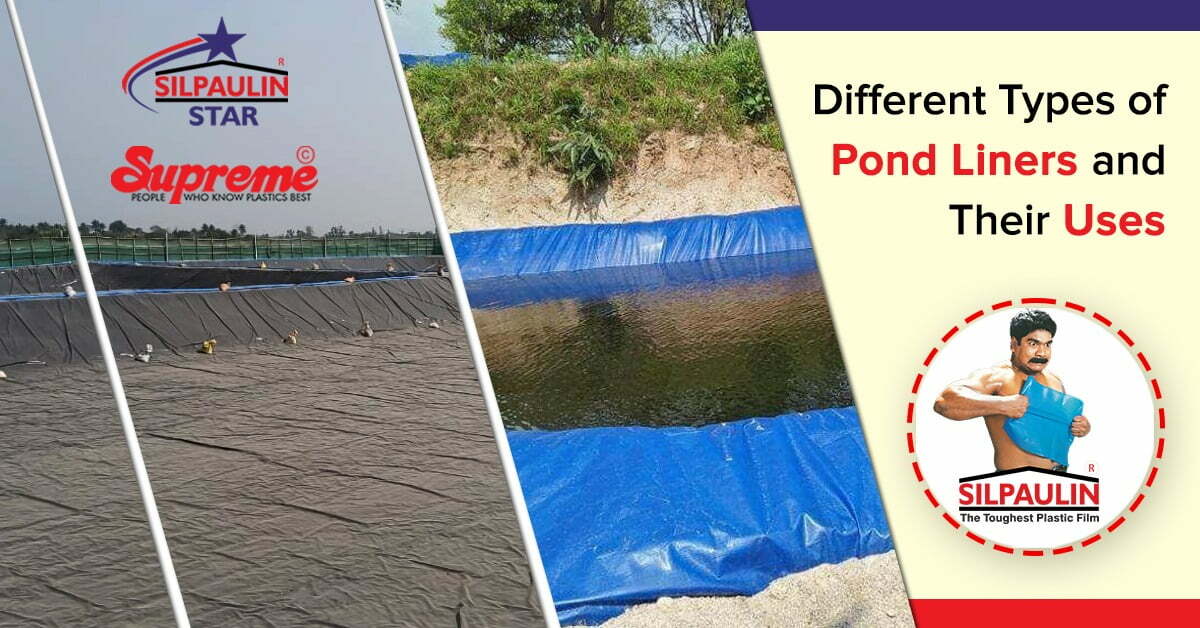 Different Types of Pond Liners and Their Uses