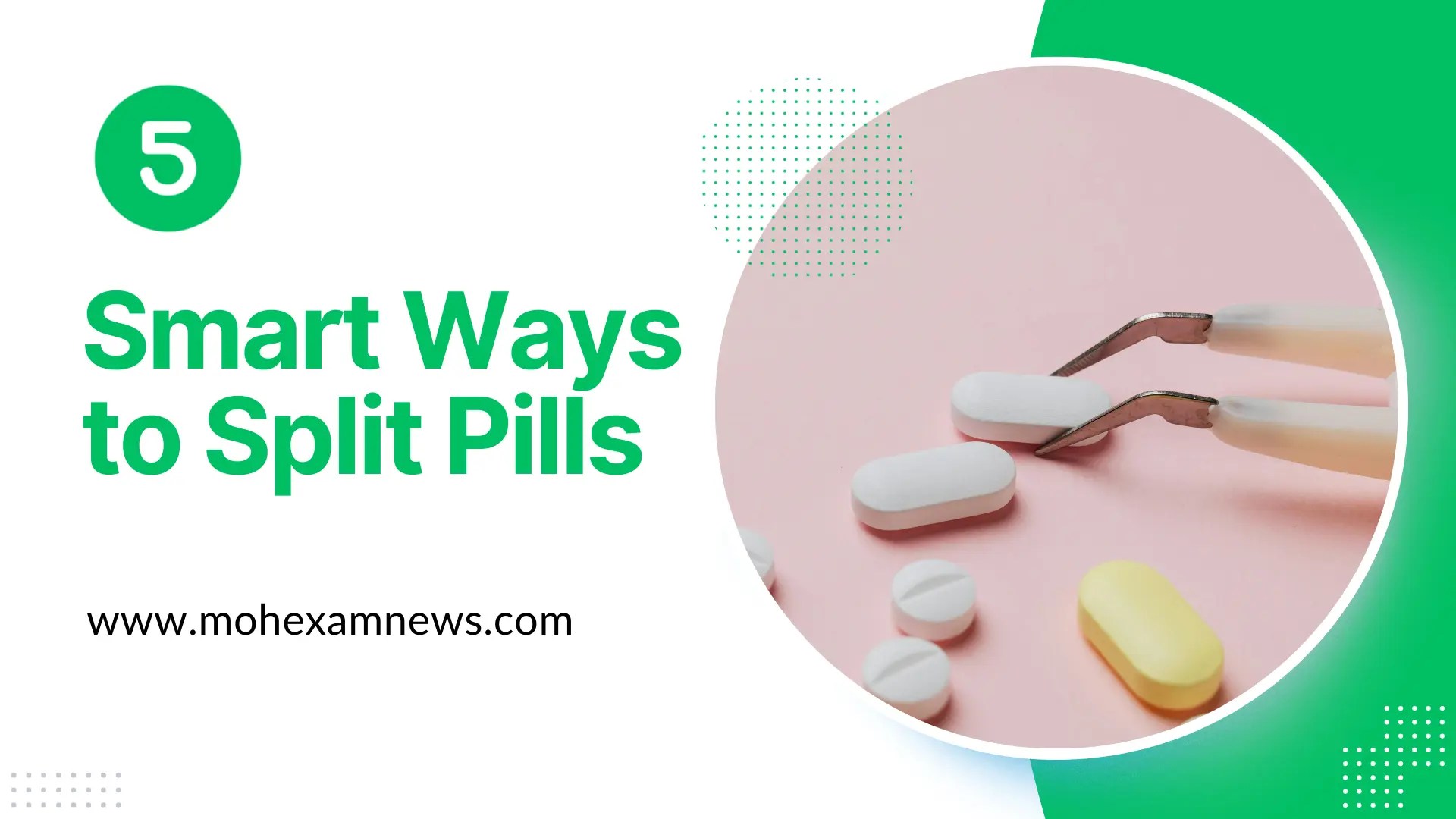 5 Smart Ways To Split Pills