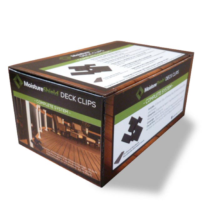 MoistureShield Deck Clips & Hidden Deck Fasteners