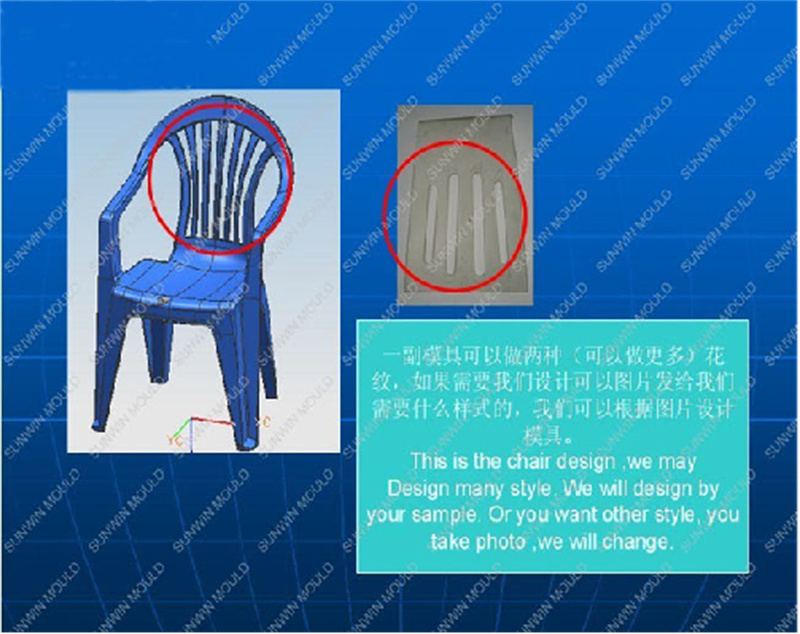 China Plastic Chair Mould Manufacturer and Supplier Sunwin