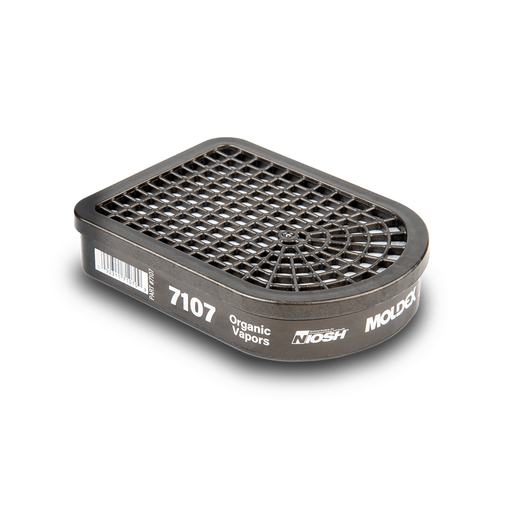 SemiRectangular Organic Vapor Cartridges For 7000/7800/9000 Series Respirators Moldex