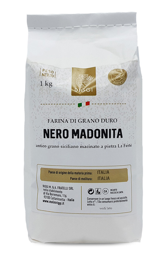Farina Nero Madonita Molini Riggi
