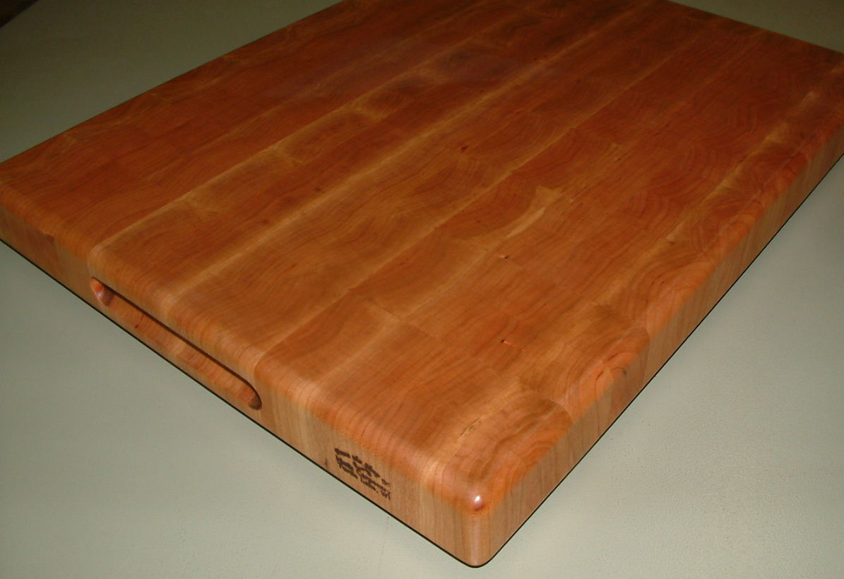 Cherry End Grain Cutting Boards