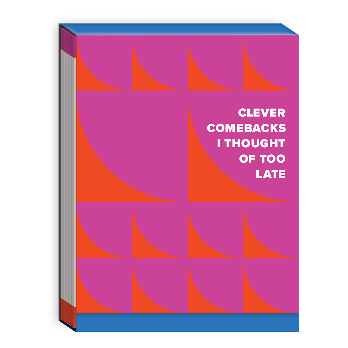 Statement Shapes Red Pocket Notepad Molly & Rex