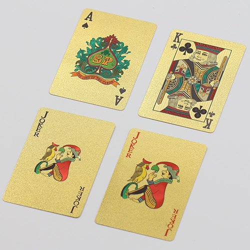 Gold Foil Playing Cards Online Low Prices Molooco Shop