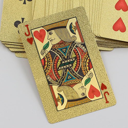 Gold Foil Playing Cards Online Low Prices Molooco Shop