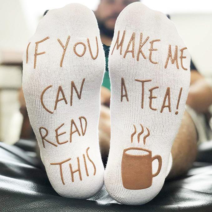 Custom Tea Socks Online Best Price MOLOOCO Store