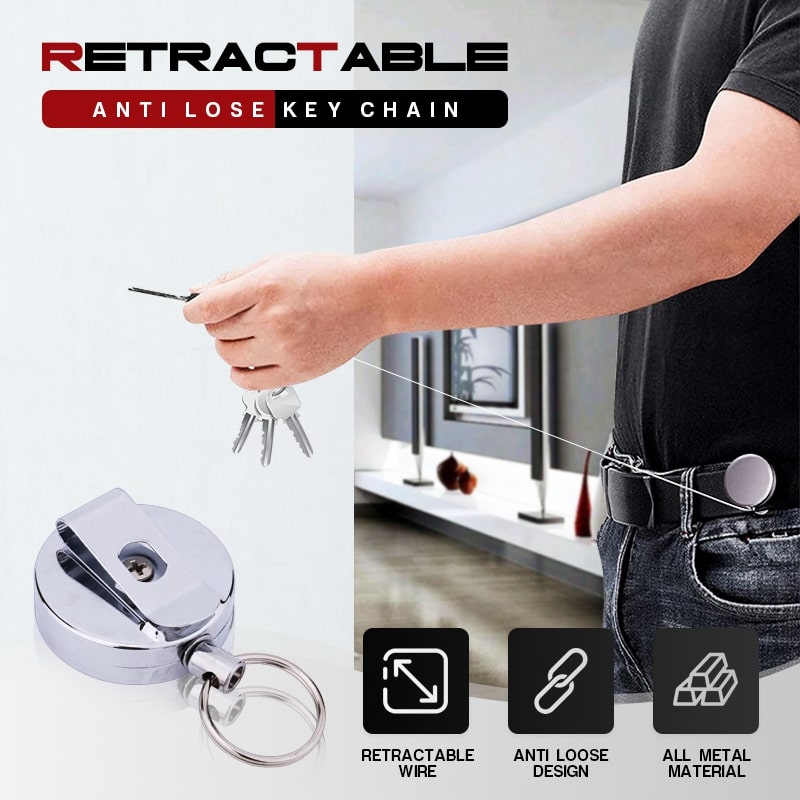 Retractable Anti Lose Key Ring Best Price MOLOOCO