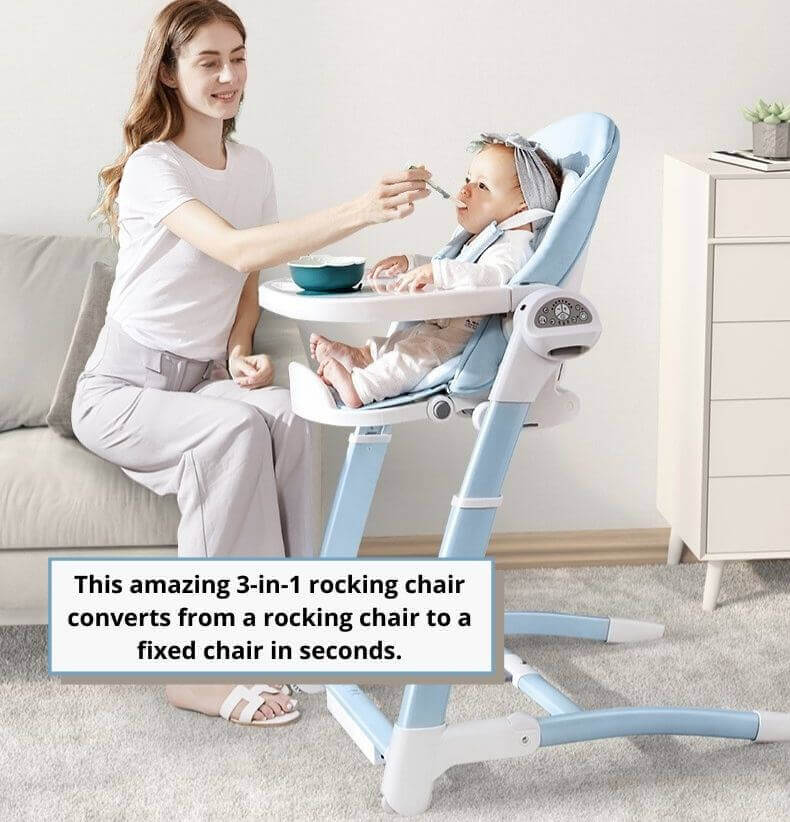Buy Electric Baby Rocking Chair Best 2022 MOLOOCO