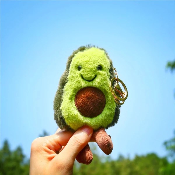 Cute Avocado Keychain Plush Buy Today Get 55 Discount MOLOOCO