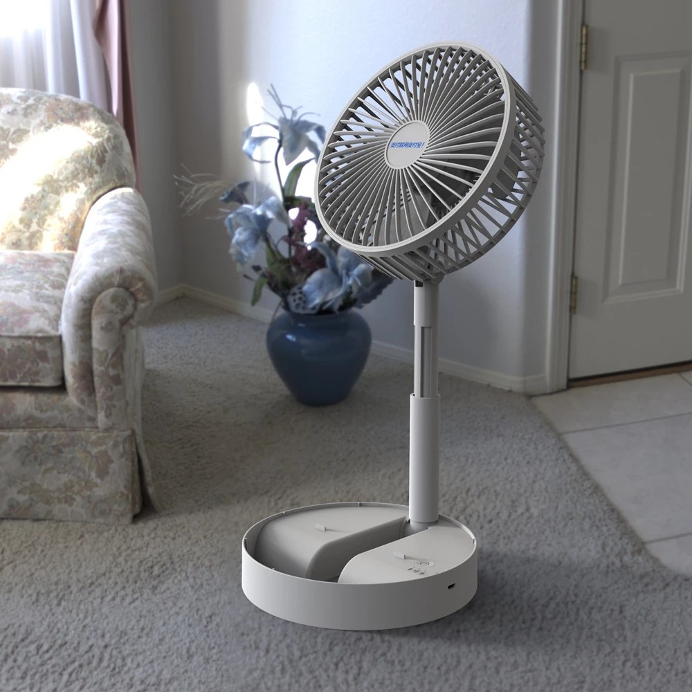 Desktop USB Foldable Silent Electric Fan Buy Today Get 55 Discount