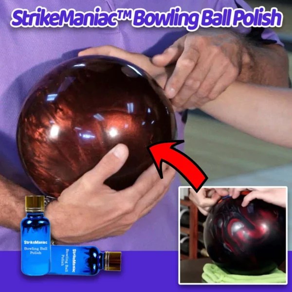StrikeManiac™ Bowling Ball Polish ซื้อวันนี้รับส่วนลด 55 MOLOOCO
