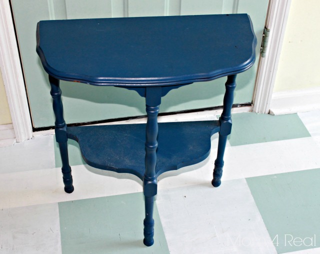 Paint a Chevron Side Table! Tatertots and Jello