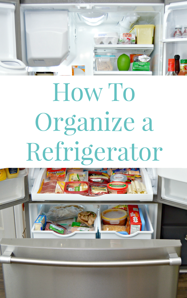 Refrigerator Organization Tips and More Mom 4 Real
