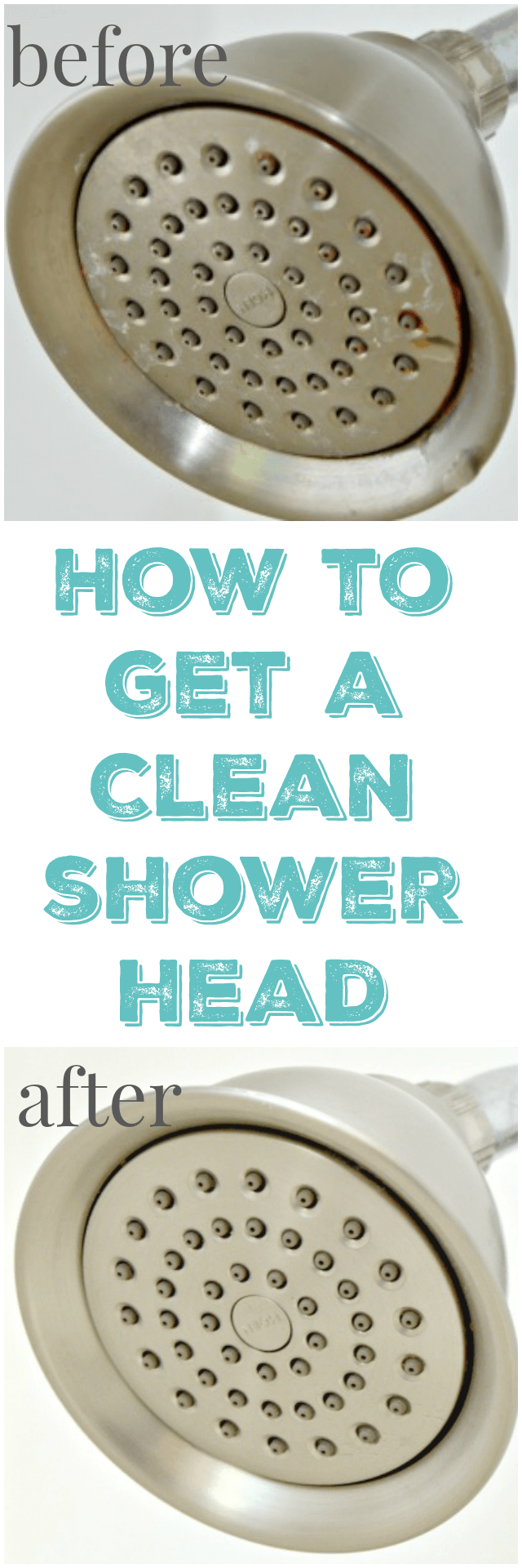 How To Get A Clean Shower Head Mom 4 Real