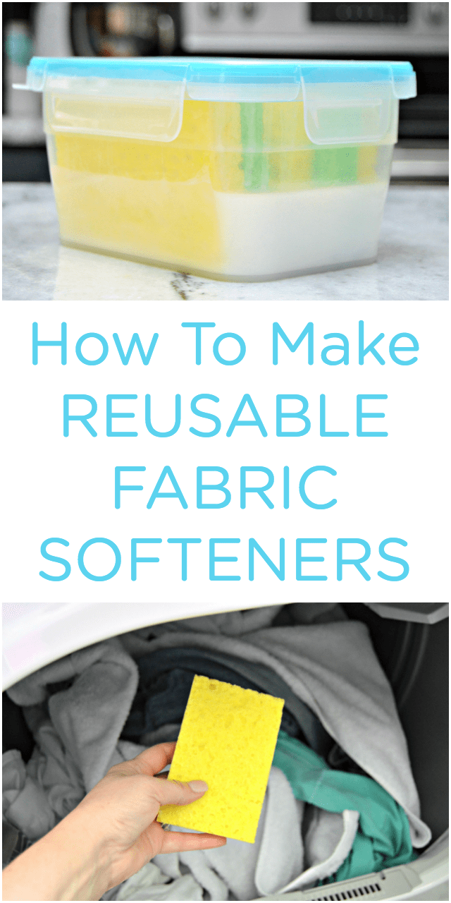How To Make Reusable Fabric Softeners Mom 4 Real