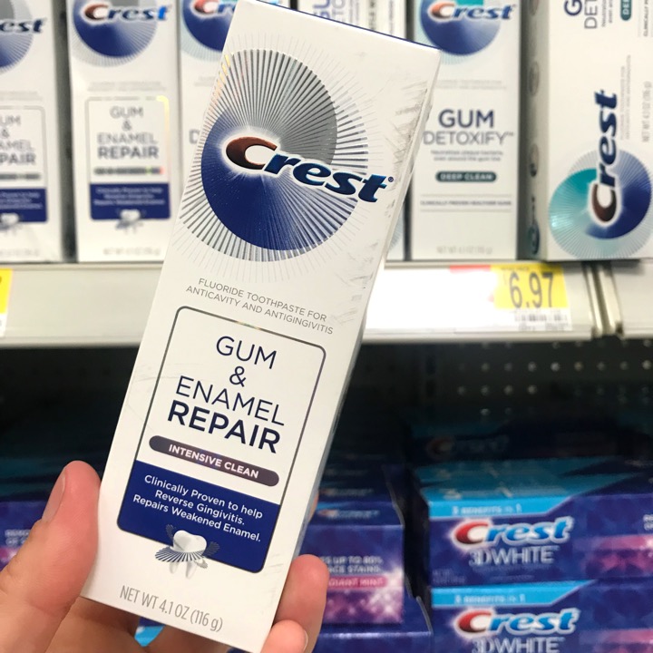 How To Reverse Gingivitis With Crest Gum & Enamel Repair Toothpaste