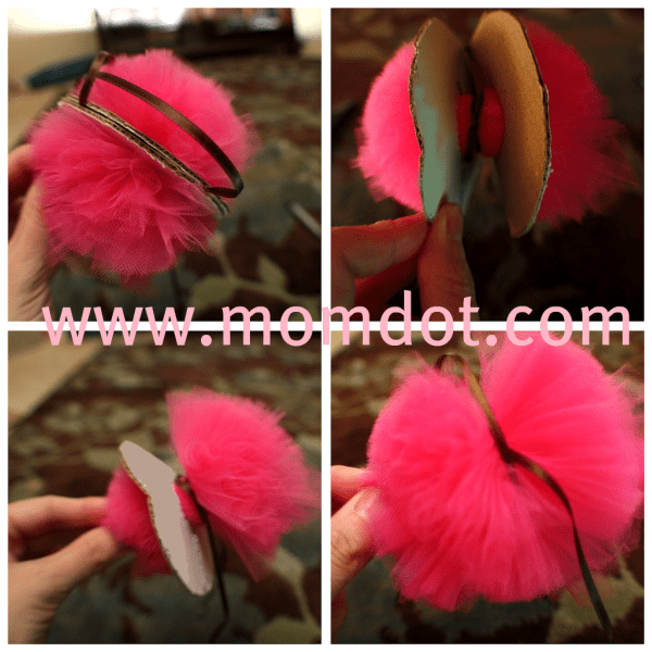 How to make a Tulle Pom Pom Ball MomDot