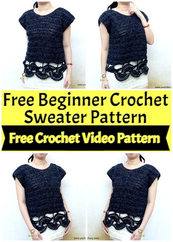 Crochet Sweater Patterns To Make A Fashion Statement