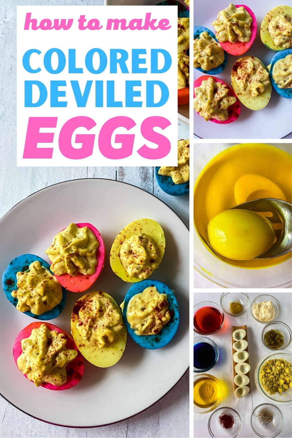 How Do You Make the Deviled Eggs Blue or Pink for a Gender Reveal Party Peterson Monely