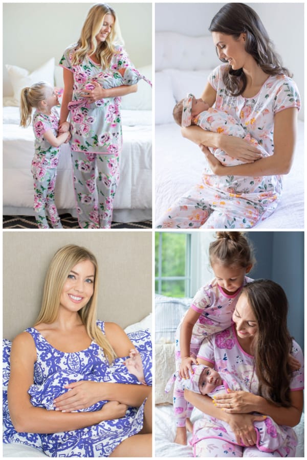 Matching Nursing Mom & Newborn Outfits