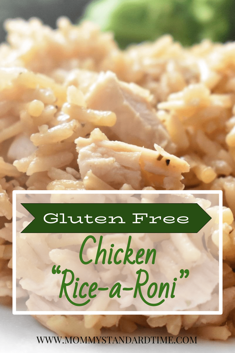 glutenfreechickenricearoni Mommy Standard Time