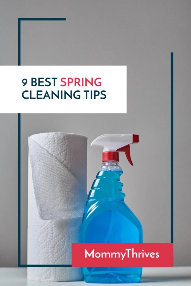 9 Best Spring Cleaning Tips MommyThrives