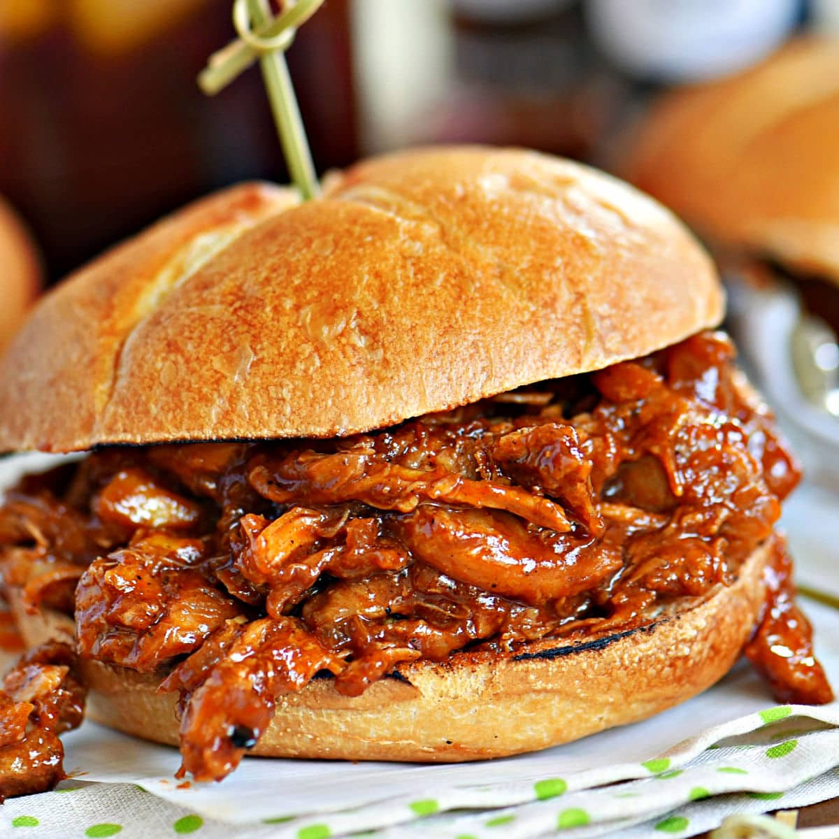 BBQ Pulled Chicken Recipe Mom On Timeout