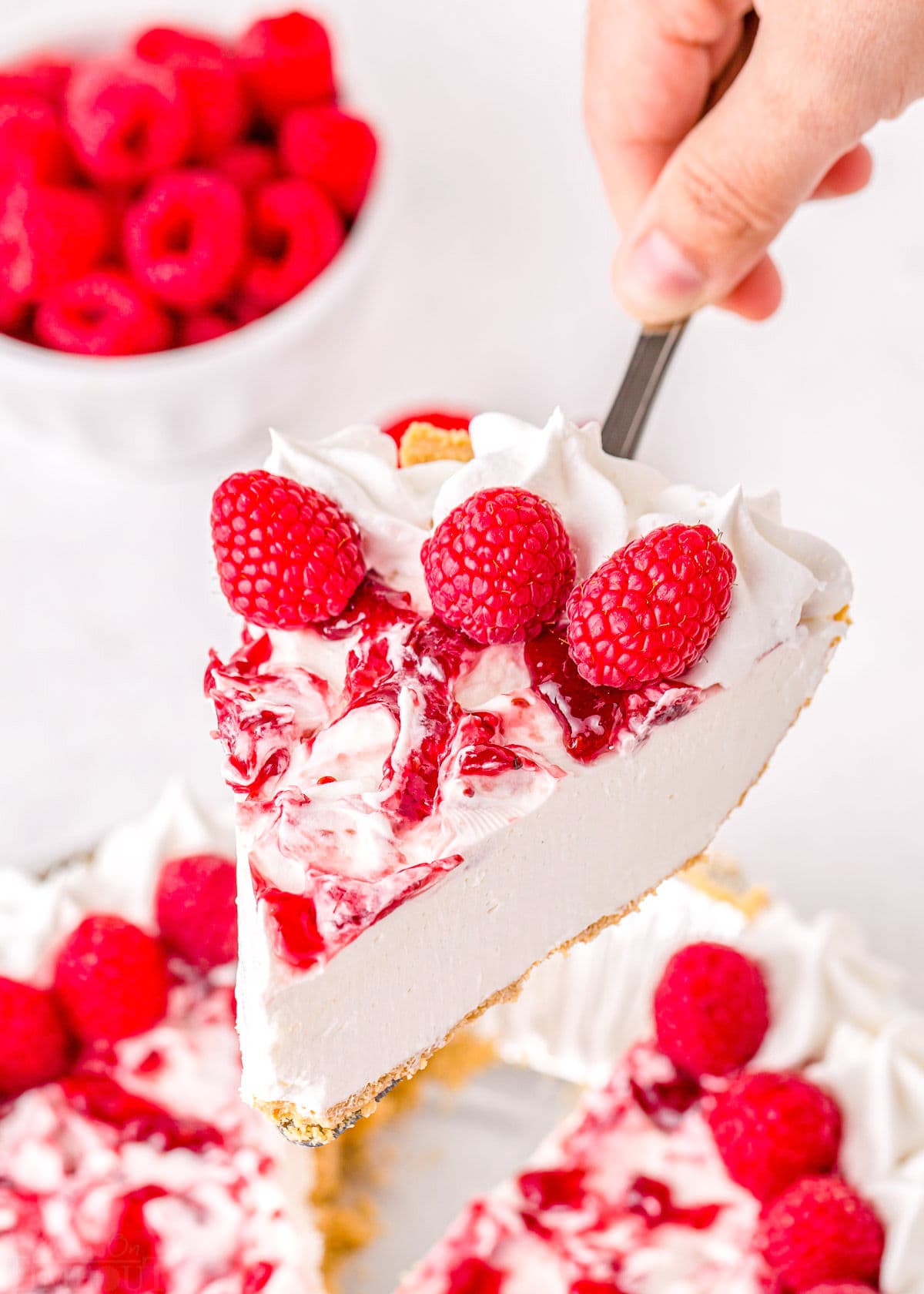 No Bake Raspberry Cheesecake Mom On Timeout