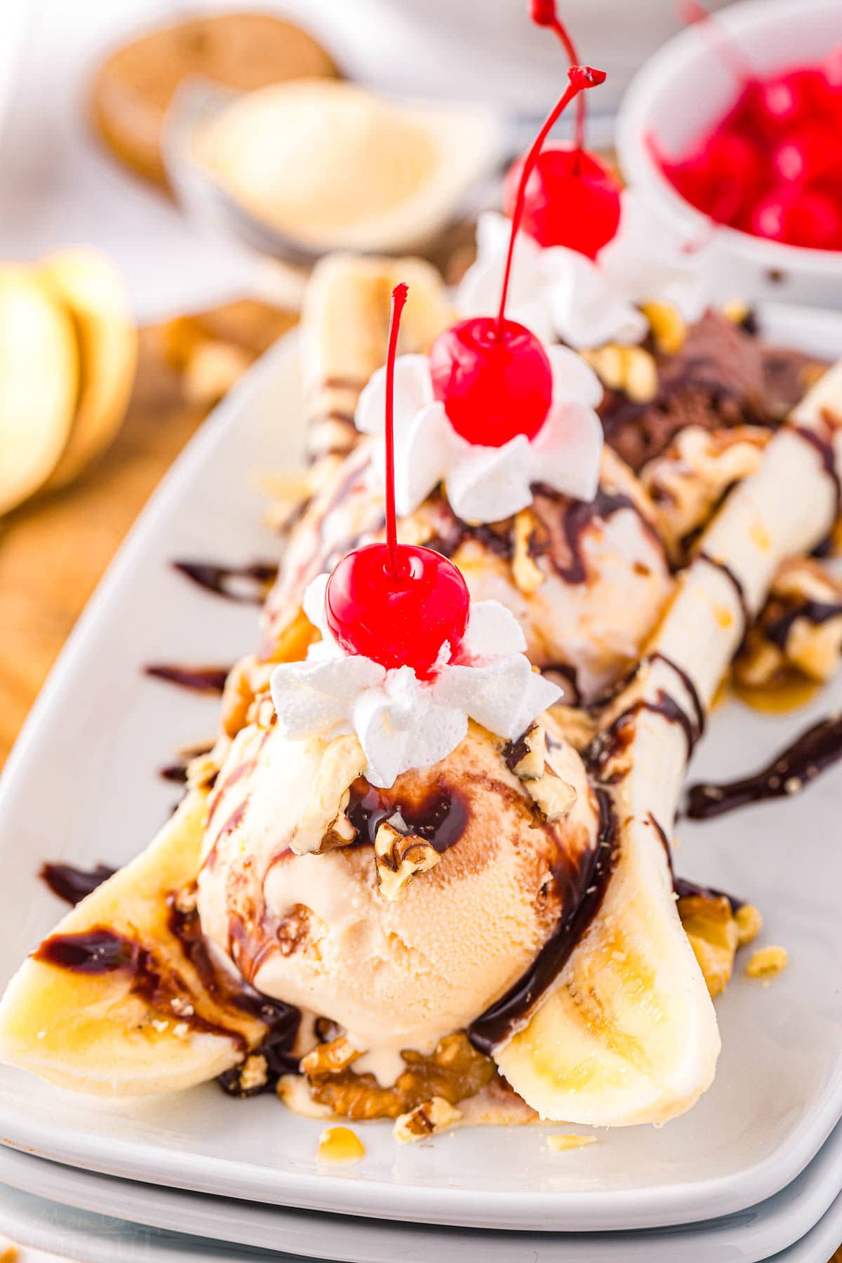 Classic Banana Split The ULTIMATE Dessert! Mom On Timeout