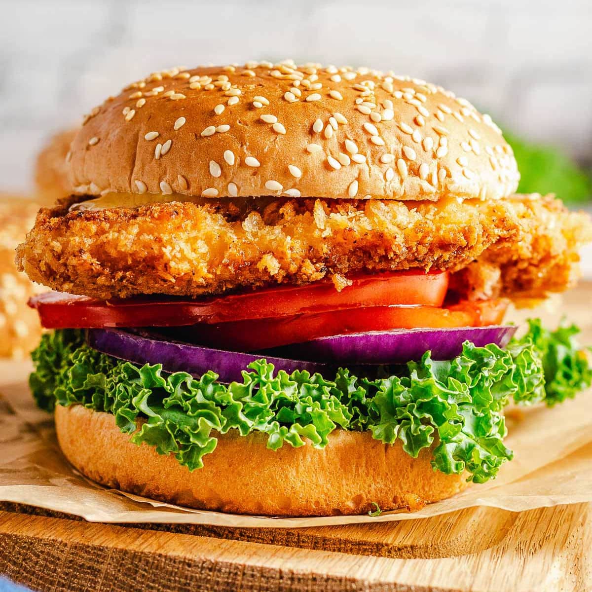Crispy Chicken Sandwich (with Honey Mustard Sauce!) Mom On Timeout