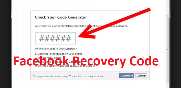 Setup Facebook login recovery codes Facebook Help.