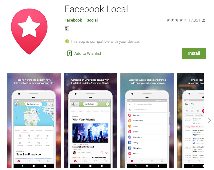 Facebook Local Facebook Local App Facebook Local App Download (iOS