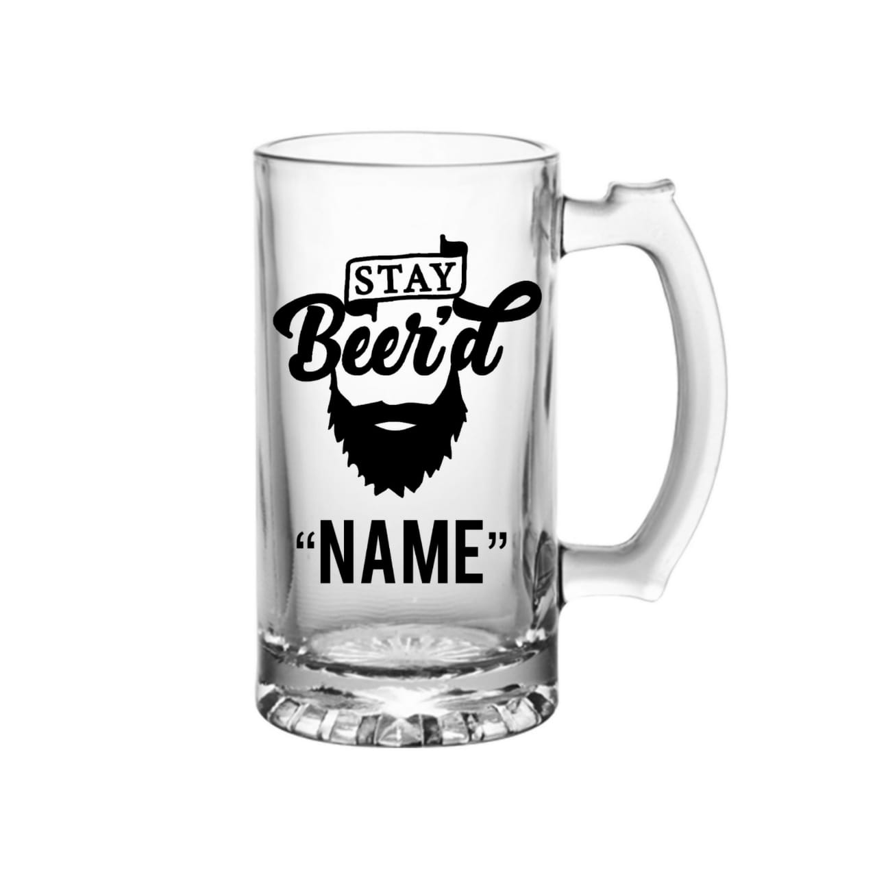 Stay Beard Clear Beer Mug Mom’s Charm