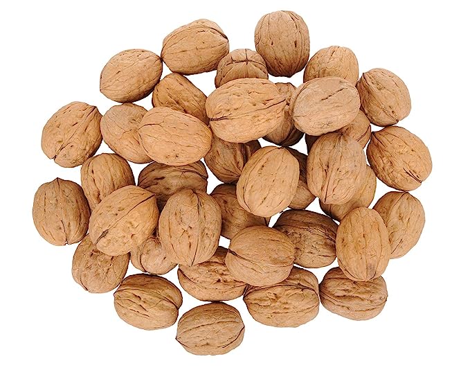 White Shelled Walnuts (Premium Akhrot Inshell) 1Kg Mom’s Charm