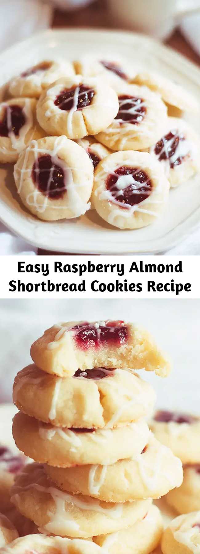 Easy Raspberry Almond Shortbread Cookies Recipe Mom Secret Ingrediets
