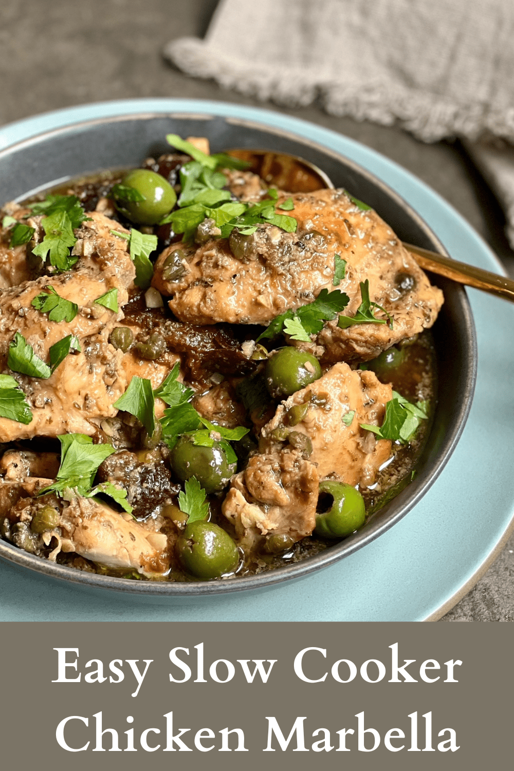 Slow Cooker Chicken Marbella Mom's Kitchen Handbook