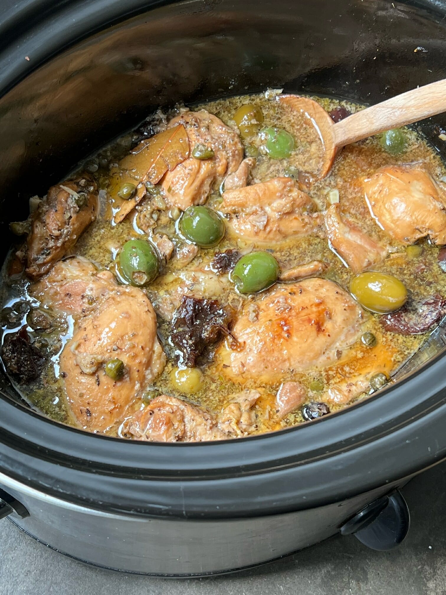 Slow Cooker Chicken Marbella Mom's Kitchen Handbook