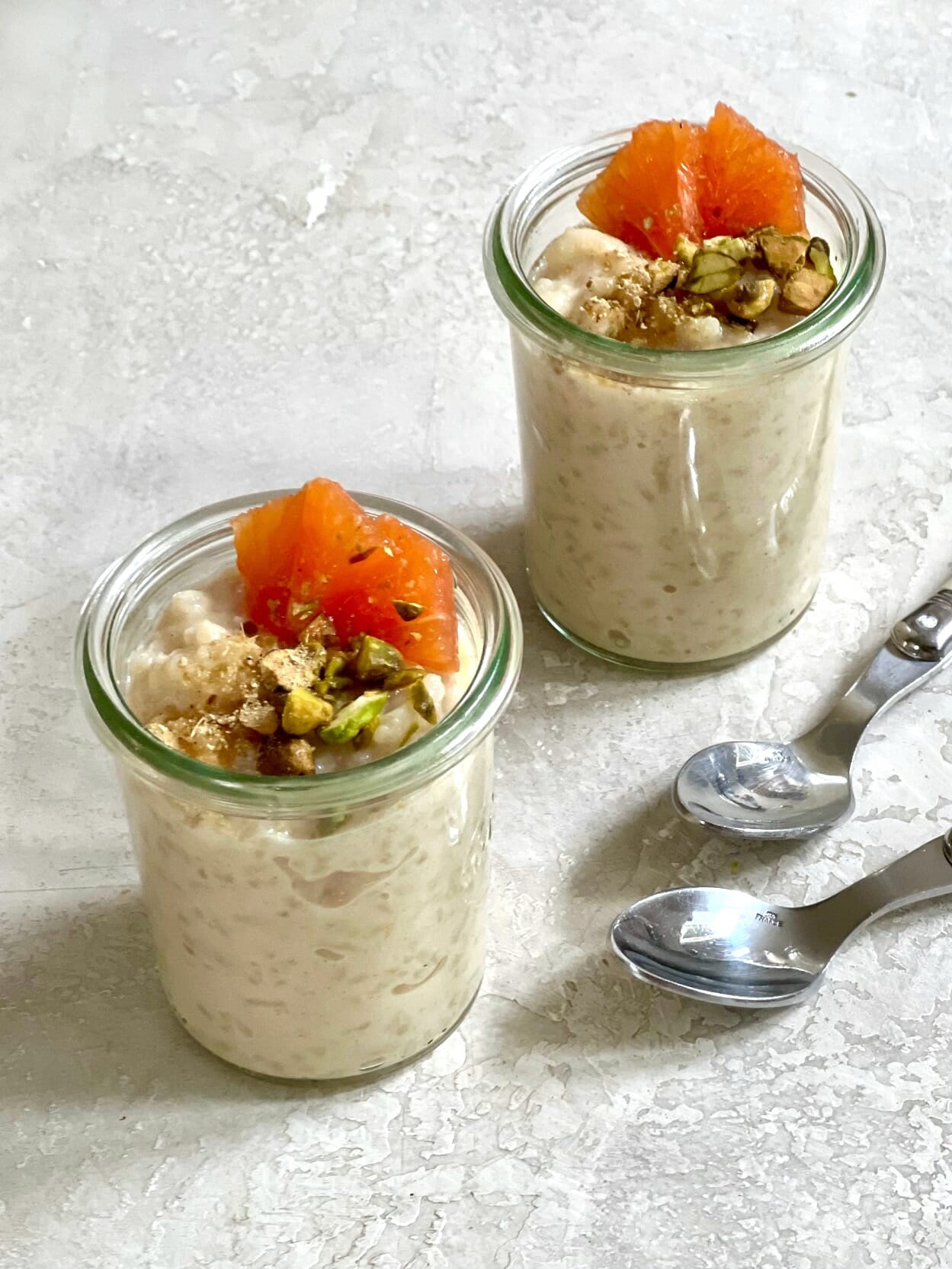 Creamy Maple Rice Pudding