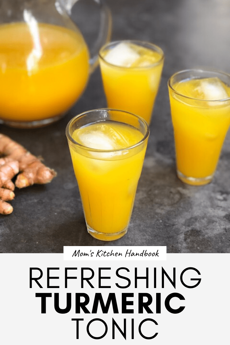 Refreshing Turmeric Tonic Mom's Kitchen Handbook
