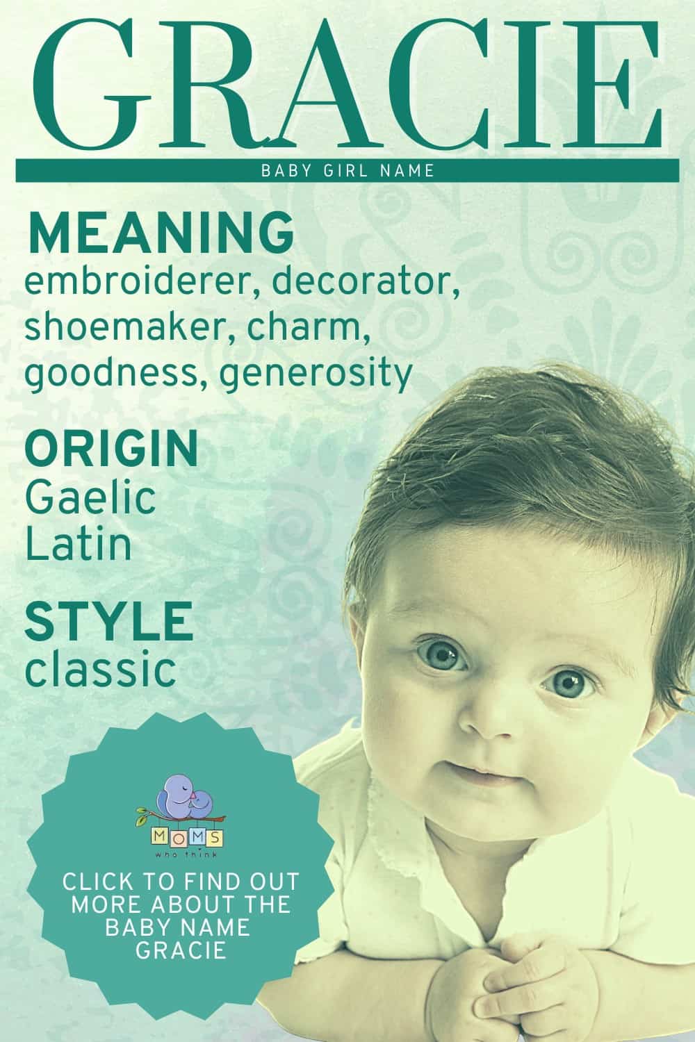 Gracie Name Meaning & Origin Middle Names for Gracie
